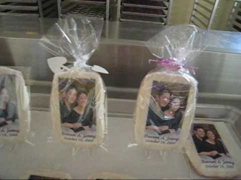PHOTO BAKE SHOP® Unique, Personalized COOKIE WEDDING FAVORS!! - Cookie Party Favor Ideas!