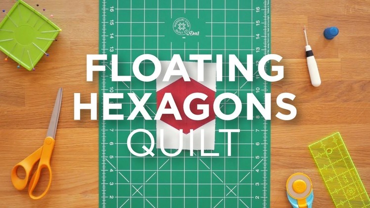 Quilt Snips Mini Tutorial - Floating Hexagons