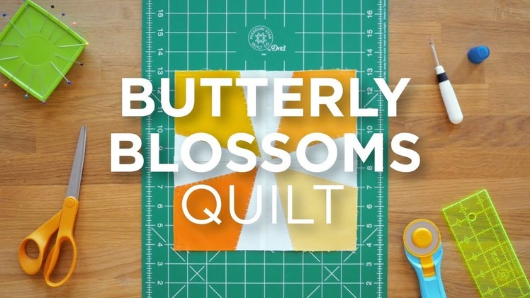 Quilt Snips Mini Tutorial - Butterfly Blossoms
