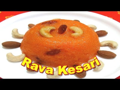 Rava Kesari Recipe in Tamil | ரவா கேசரி
