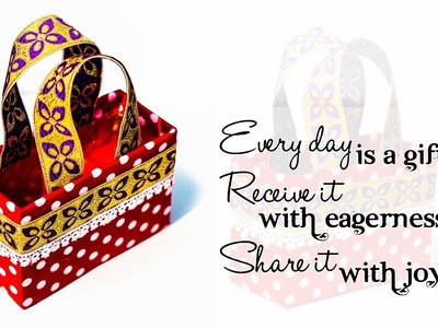 Return Gift ideas | Return gift basket | gift basket | best out of waste | DIY