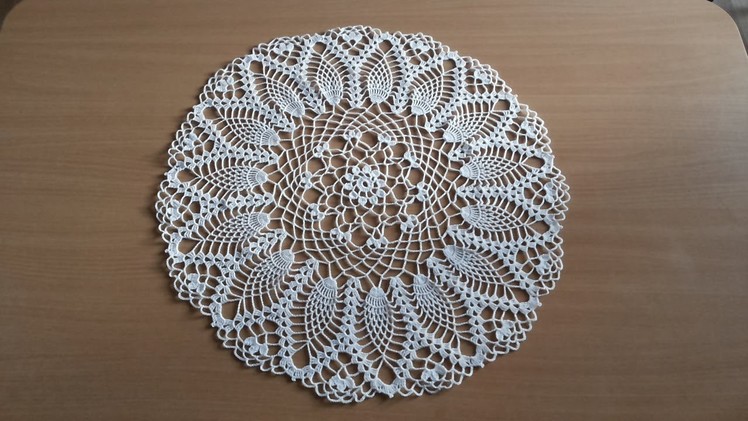 Round Crochet Doily #1 - Part 1.2