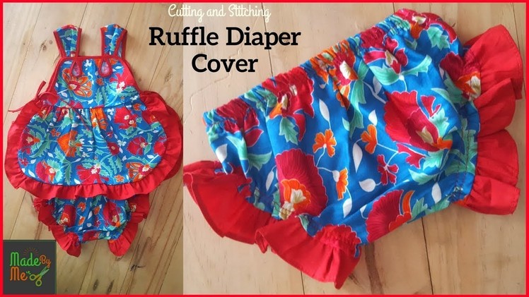 Ruffle Diaper Cover Cutting and Stitching | DIY Diaper Cover