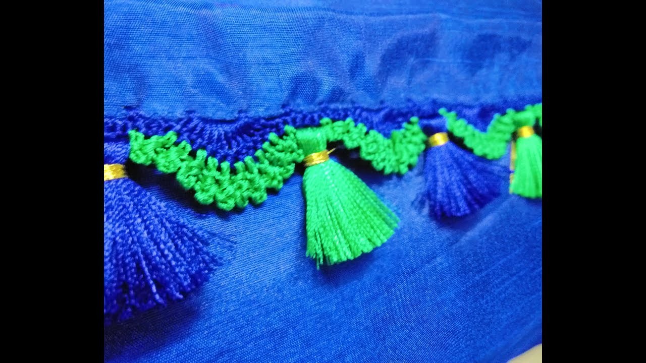 Saree kucchu| how to make crochet kucchu| saree kucchu tutorial step by step | new design