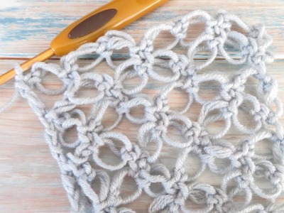 Solomon Knot in rows - How to Crochet