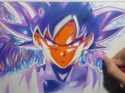 Speed Drawing Goku Black Ultra Instinct||How to draw Goku SSJ