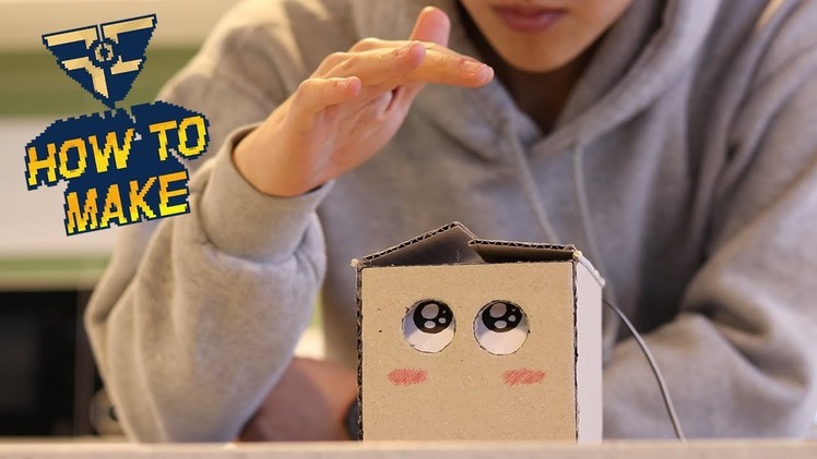 The shy box (The world's cutest useless box) | Arduino diy tutorial, how to make
