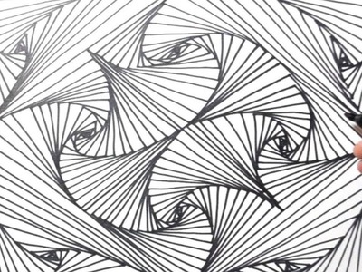 The Ultimate Doodle Sketching Technique - Pattern 12