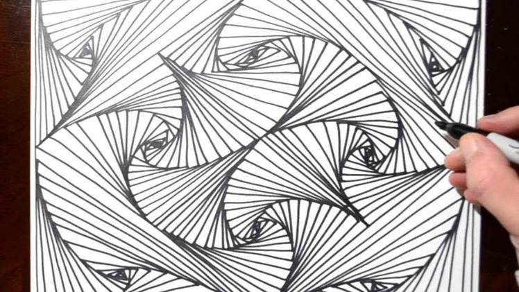 The Ultimate Doodle Sketching Technique - Pattern 12