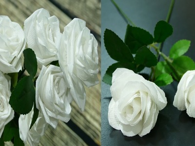 3 Ways to Make Roses with Toilet Paper -- Flowers DIY