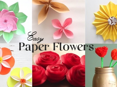 6 Easy Paper Flowers | 8 Petal Lotus  (Author: Paper Kawaii)
