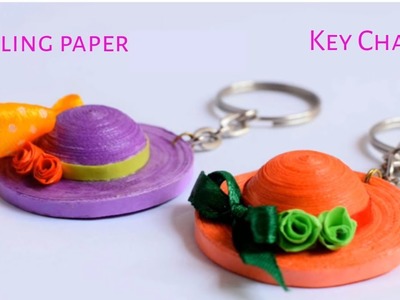 Cooling paper key chain