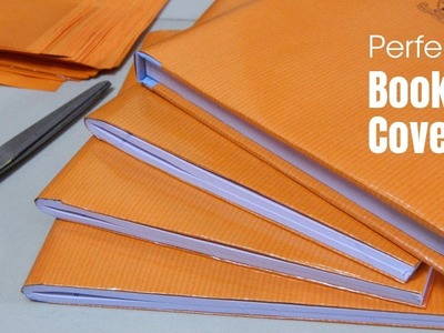 DIY: Brown Paper Covering | Perfect Book Cover | Learn to cover your school book properly