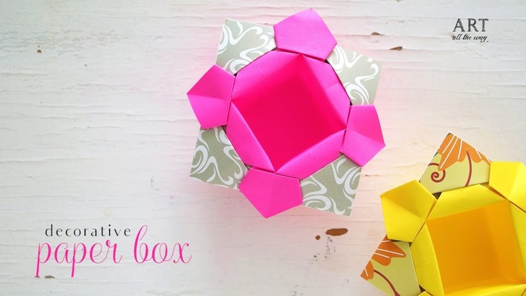 DIY Decorative Paper Box