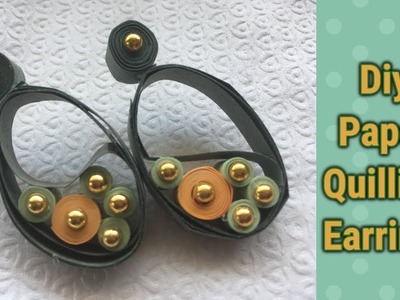 DIY Paper Quilling Earring | #DIY With Needhi