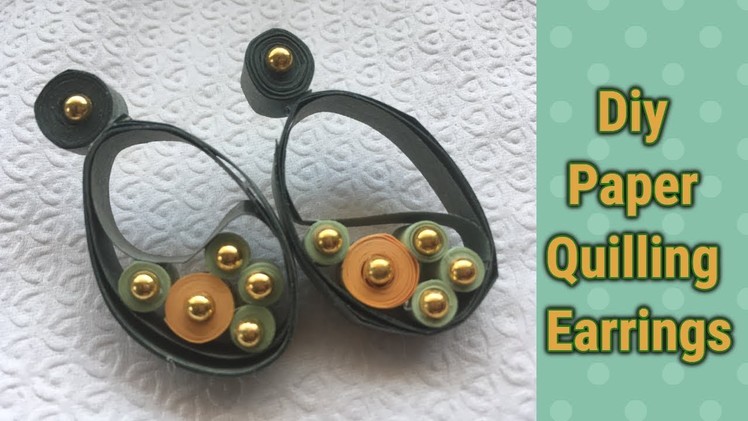 DIY Paper Quilling Earring | #DIY With Needhi