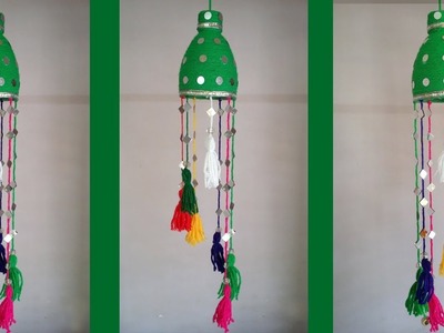 DIY: Plastic Bottle Crafts!!! How to Make Beautiful Waste Bottle Hanging For Home Decoration!!!