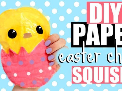 EASTER PAPER SQUISHY | how to make a squishy without foam #19