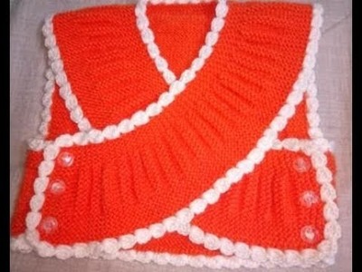 Easy knitting bolero.shrug.jacket for 1-2 year kids| Hindi