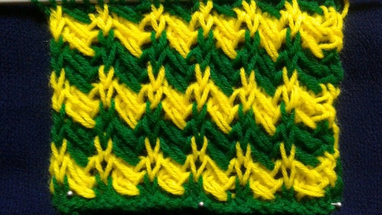 Easy knitting pattern in hindi with (English subtitles ). cardigan, jacket, border.  design no 72