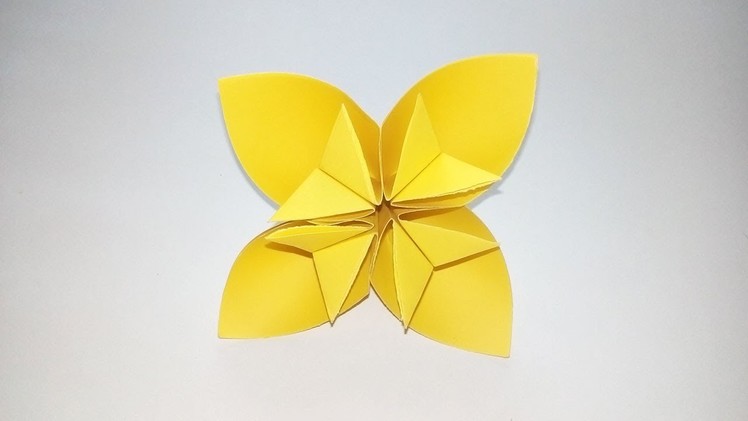 Easy Origami Kusudama Flower | How to make a Kusudama Paper Flower | Easy Paper Origami