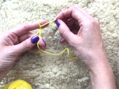 Finger Knitting Tutorial, Waldorf Crafts