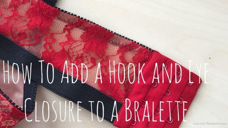How To: Add a Hook and Eye to Madalynne’s Barrett Bralette