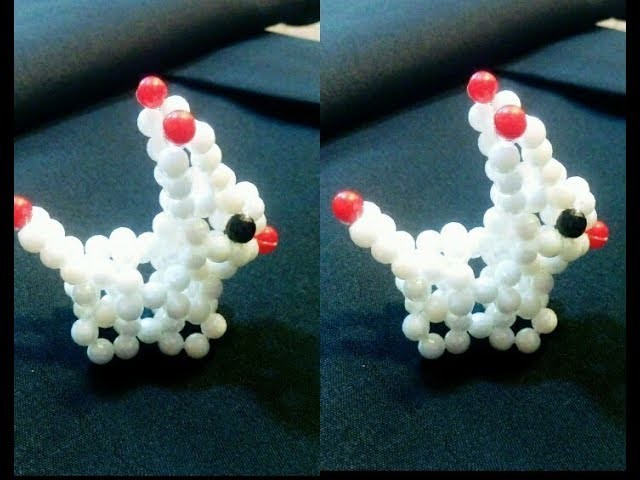 How to make a beaded rabbits