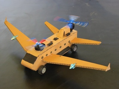 How To Make a Helicopter Airplane - Aeroplane