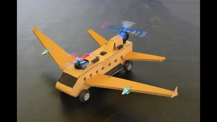 How To Make a Helicopter Airplane - Aeroplane