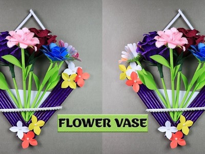 How To Make A Paper Flower Vase – DIY Paper Crafts