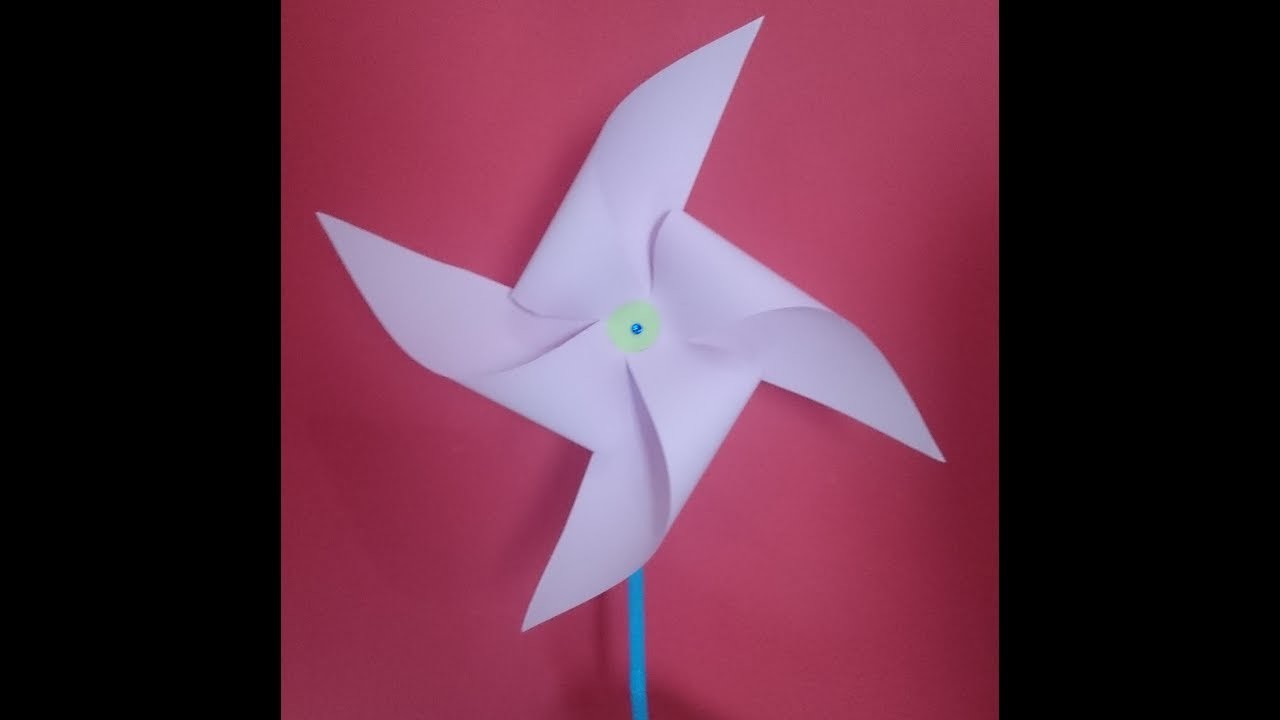 How To Make A Pinwheel Origami