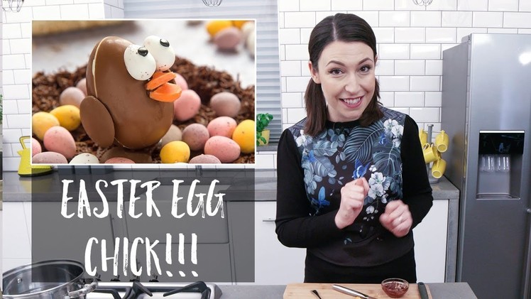 How to make an Easter chocolate egg chick in a wheaty chocolate nest * Emily Leary - A Mummy Too