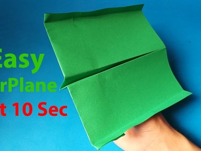 How to make an Easy Paper airplane - simple origami paper planes that FLY FAR - Paper Airplane