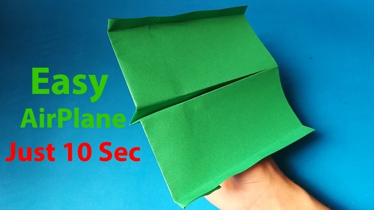How to make an Easy Paper airplane - simple origami paper planes that FLY FAR - Paper Airplane
