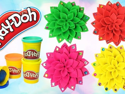 How to Make Beautiful Play Doh Flowers - Easy DIY Crafts for Kids