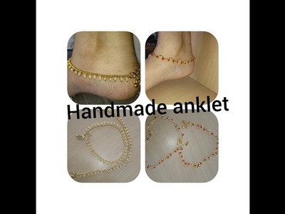 How to make crystal anklets?