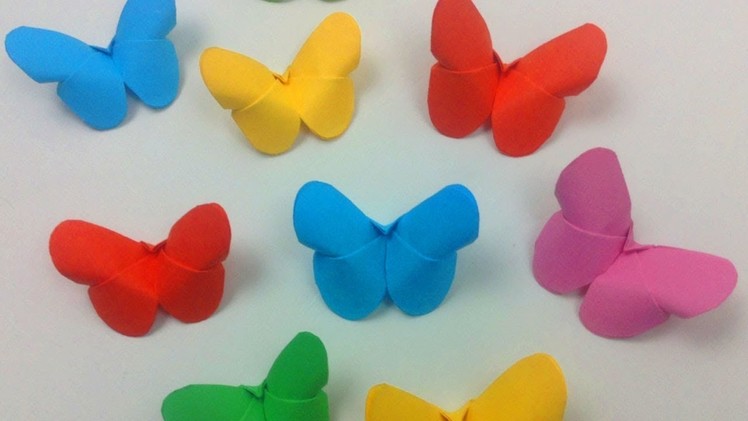 How to Make Easy Origami Paper Butterflies???? - DIY | A Very Simple Butterfly ???? for Beginners Making