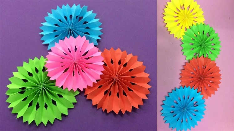 How to Make Easy Paper Flower | Making Paper Flowers Step by Step | DIY-Paper Crafts