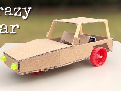 How to Make Electric 3 Wheel Car from Cardboard