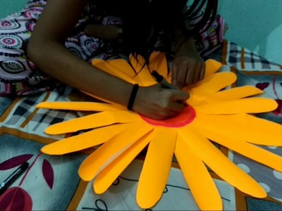 How  to  make  flowers  with  fluorescent  paper