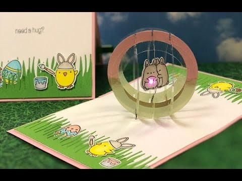 How to make Light Up Pop-up Sphere Card.
