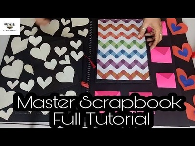 How To Make Master Scrapbook (Full Tutorial )
