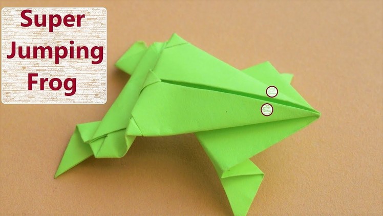 How to make paper frog easy best-How to Make a Paper Frog that Jumps High and Far