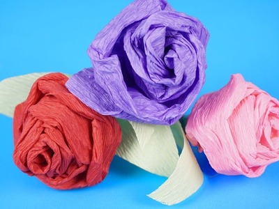 How To Make Realistic And Easy Paper Rose (Complete Tutorial)