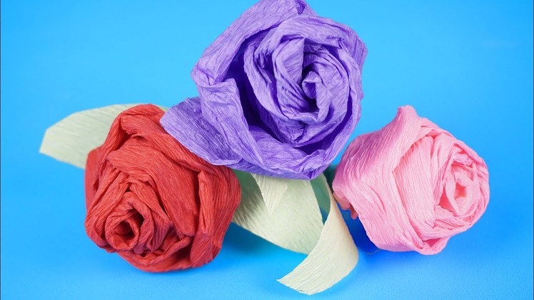 How To Make Realistic And Easy Paper Rose (Complete Tutorial)