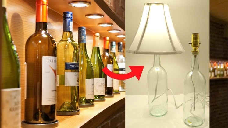 How To Turn A Wine Bottle Into A Lamp
