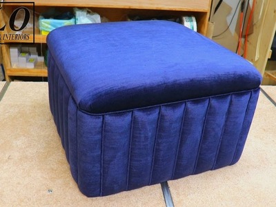 HOW TO UPHOLSTER A CHANNEL BENCH - ALO Upholstery