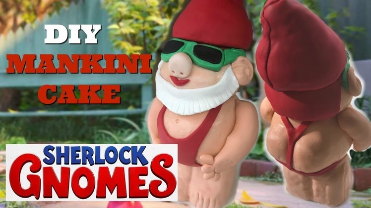 "MANKINI CAKE" Sherlock Gnomes Movie Cake I Food I How to Cook Craft & KIds