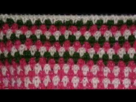 Multi Colour Beautiful Knitting design | Knitting pattern for Sweaters, blankets and ladies cardigan